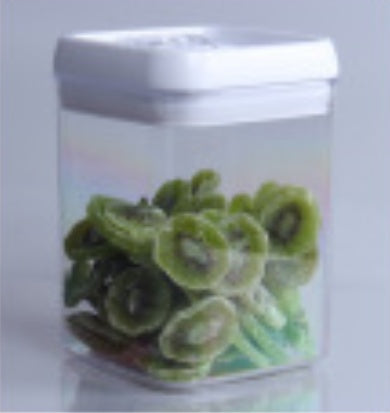 Square Plastic Snack Storage Box for pantry storage