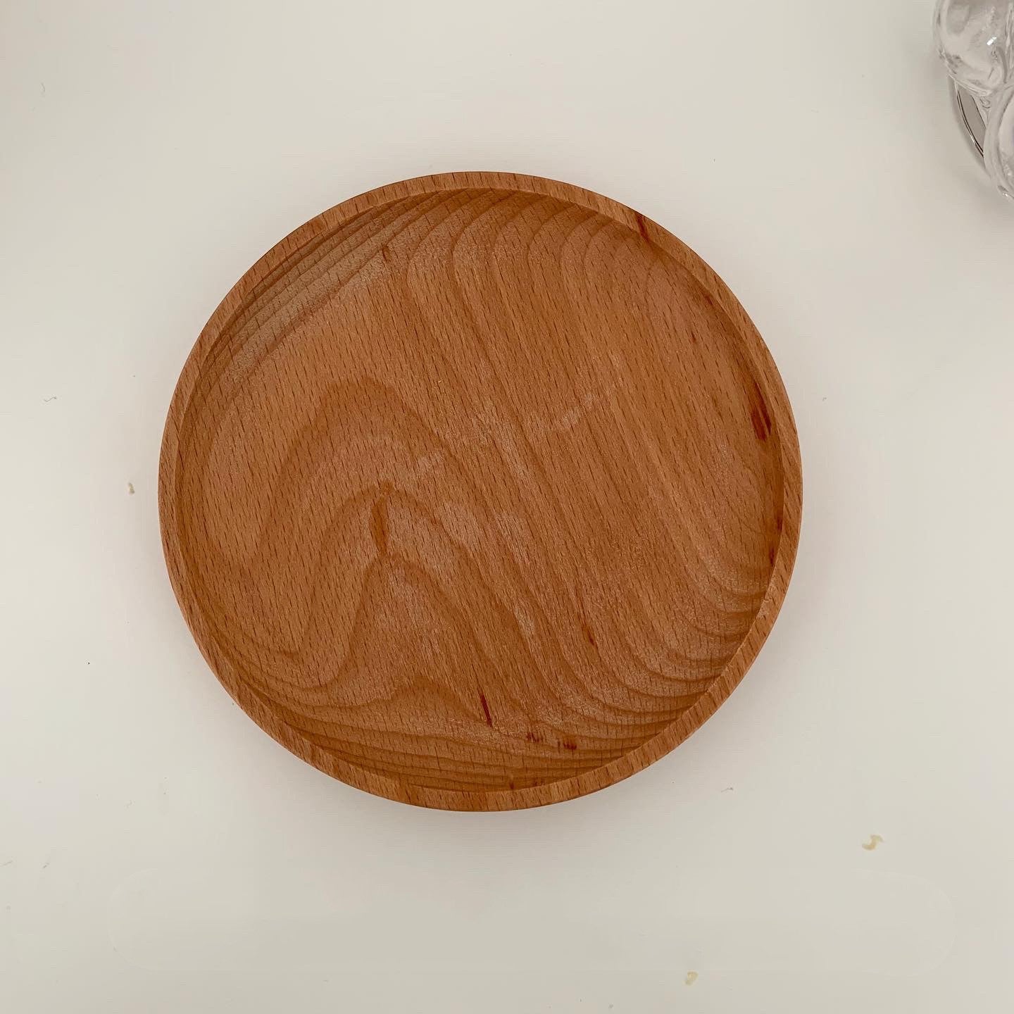 Solid Wood Snack Tray for serving fruit and desserts