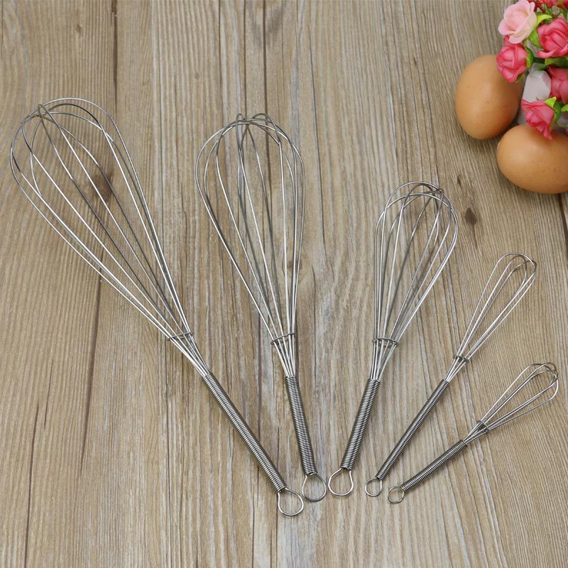 Stainless Steel Manual Egg Whisk for baking and cooking
