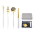 Stainless Steel Portable Cutlery Set with travel case