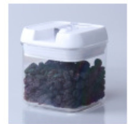 Square Plastic Snack Storage Box for pantry storage