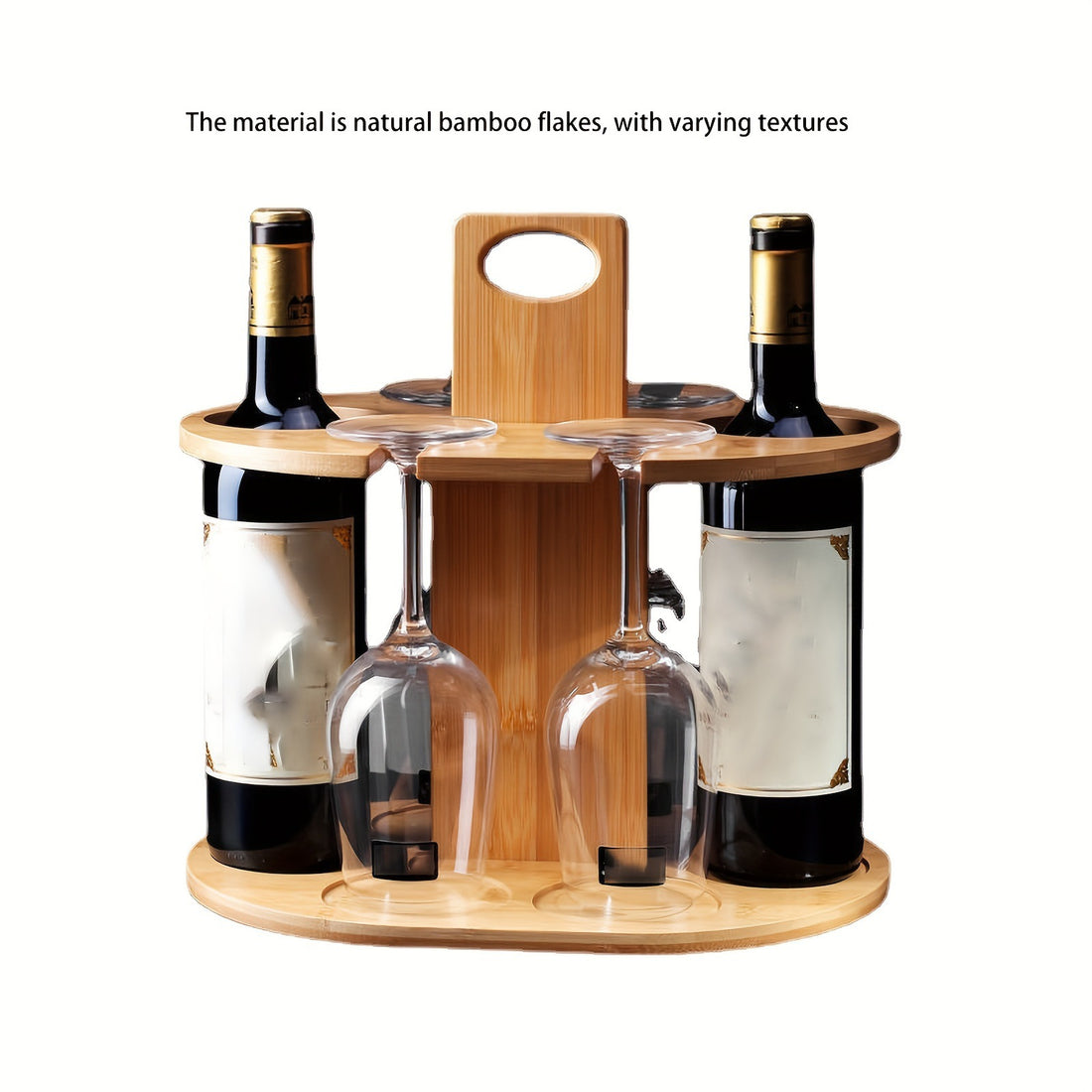Wooden Bamboo Wine Rack for wine bottle storage