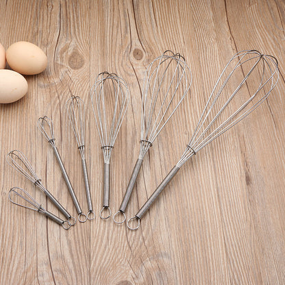 Stainless Steel Manual Egg Whisk for baking and cooking